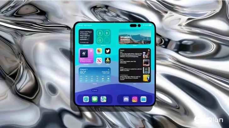 快牛策略 苹果首款内屏摄像头折叠iPhone可能明年登场，真正无扰全屏仍需数年磨砺